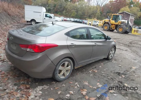 2012 Hyundai Elantra Gls из США, поврежденный, VIN 5NPDH4AE4CH097433